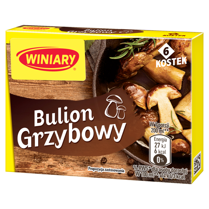 Bulion grzybowy z borowikami (6 kostek)