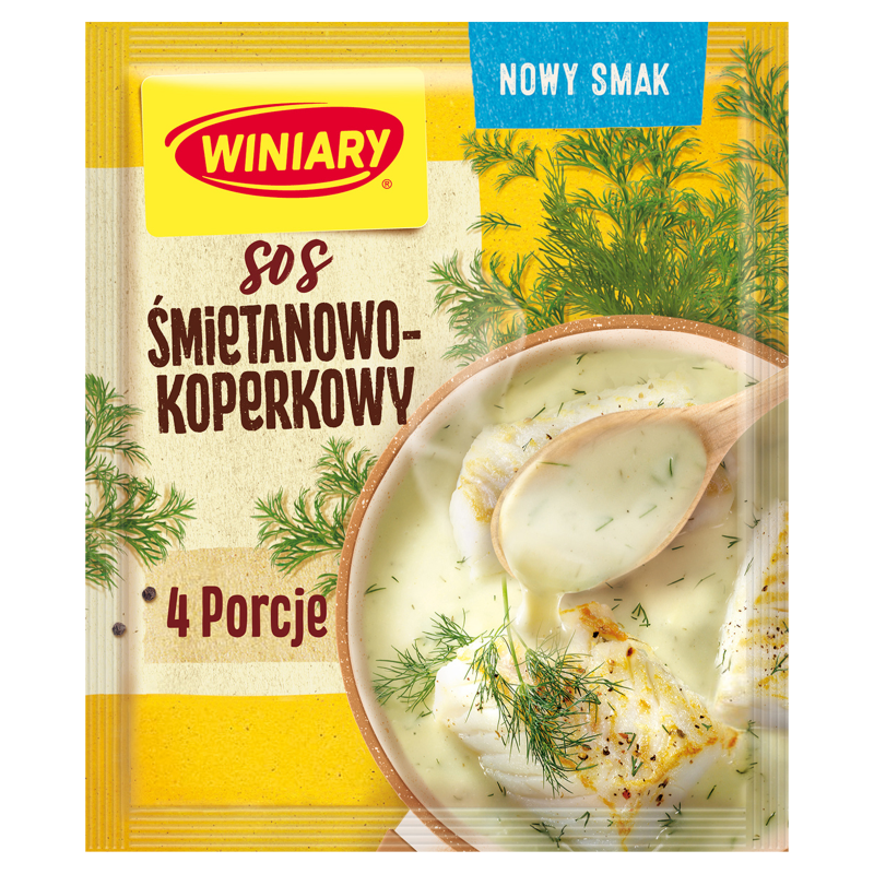 Sos śmietanowo-koperkowy