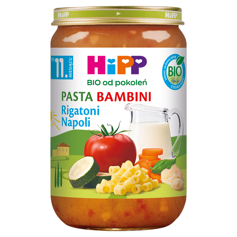 Pasta Bambini Rigatoni Napoli po 11. miesiącu