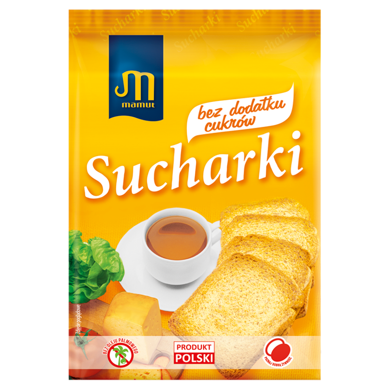 Sucharki bez dodatku cukrów