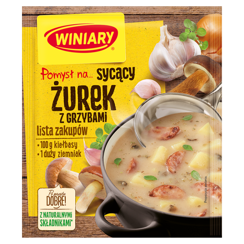 Żurek z grzybami
