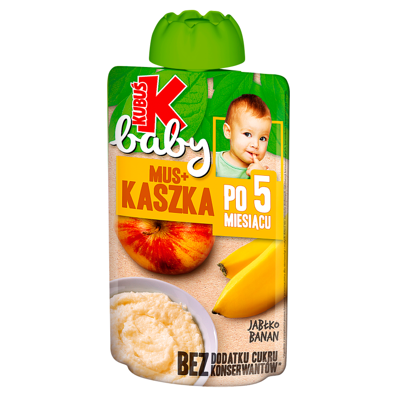 Mus + Kaszka jabłko banan po 5 miesiącu