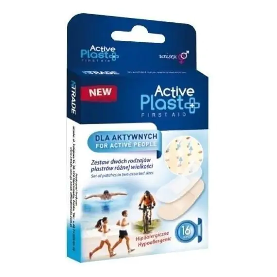 Plastry dla aktywnych 16 pcs.