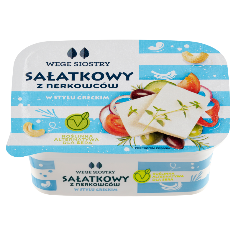 Sałatkowy z nerkowców w stylu greckim