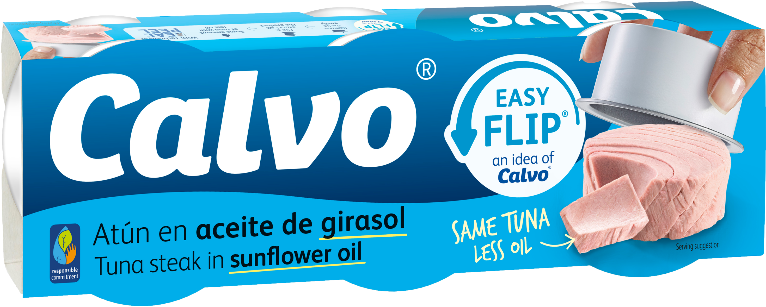 Tuńczyk w oleju słonecznikowym 3-pack (3x65g)