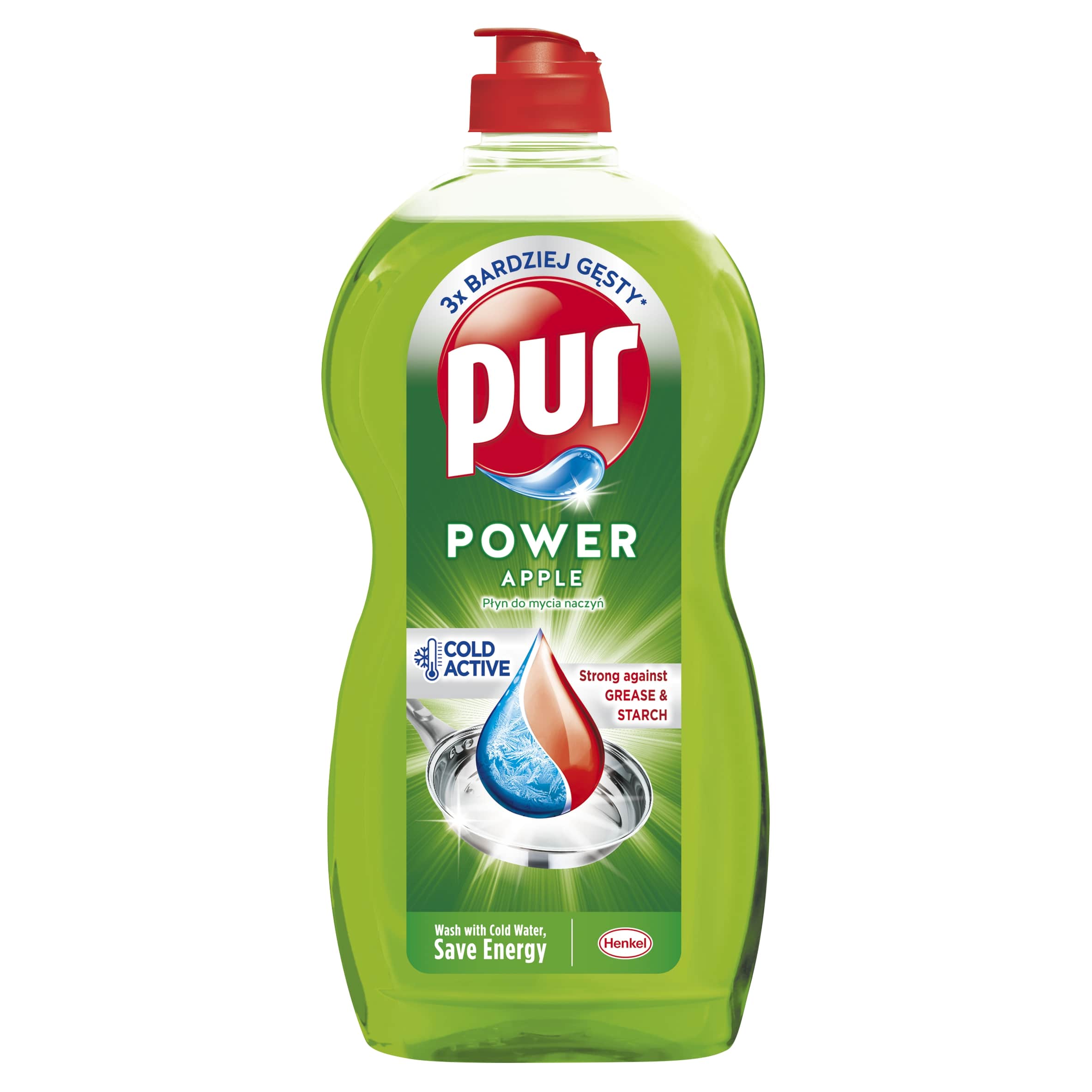 Płyn do mycia naczyń Jabłko 1200ml
