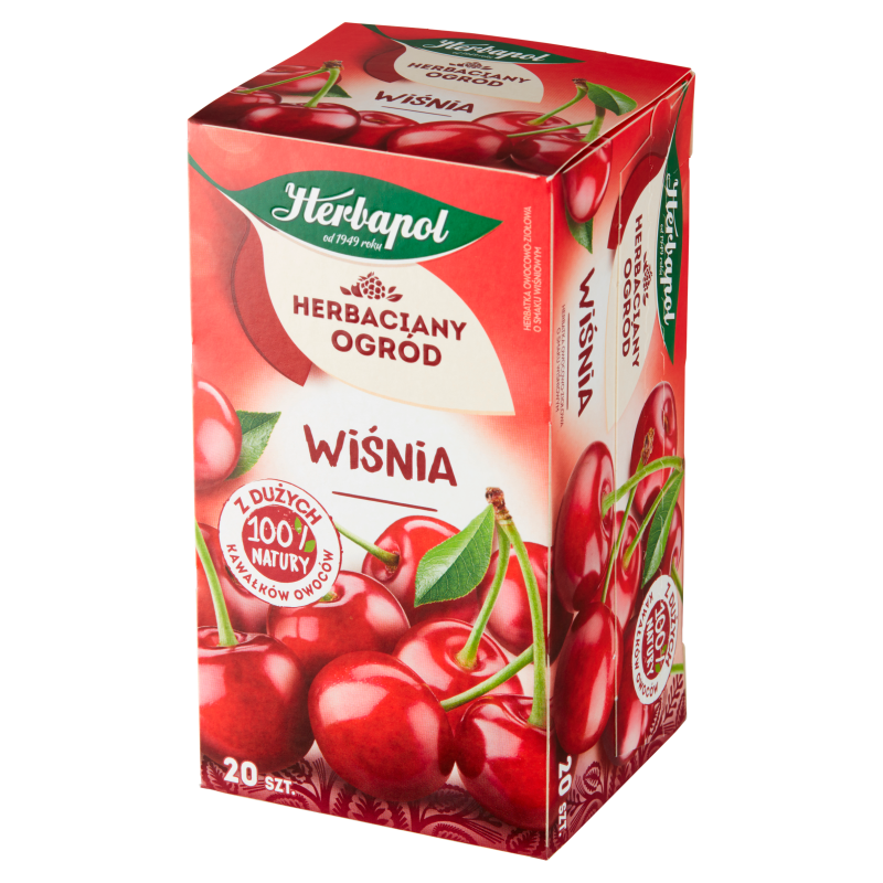 Herbatka owocowo-ziołowa Wiśnia 20 torebek