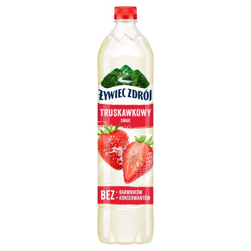 Truskawki Napój niegazowany o smaku truskawki