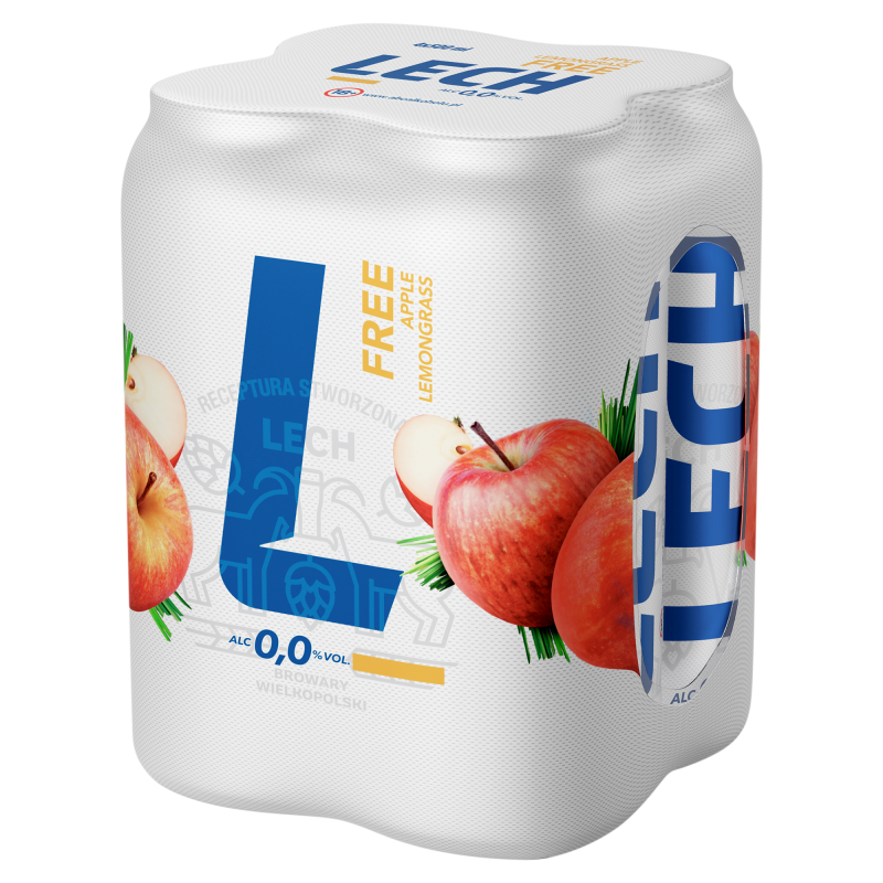 Apple Lemongrass Piwo bezalkoholowe 4x500ml (puszka zwrotna)