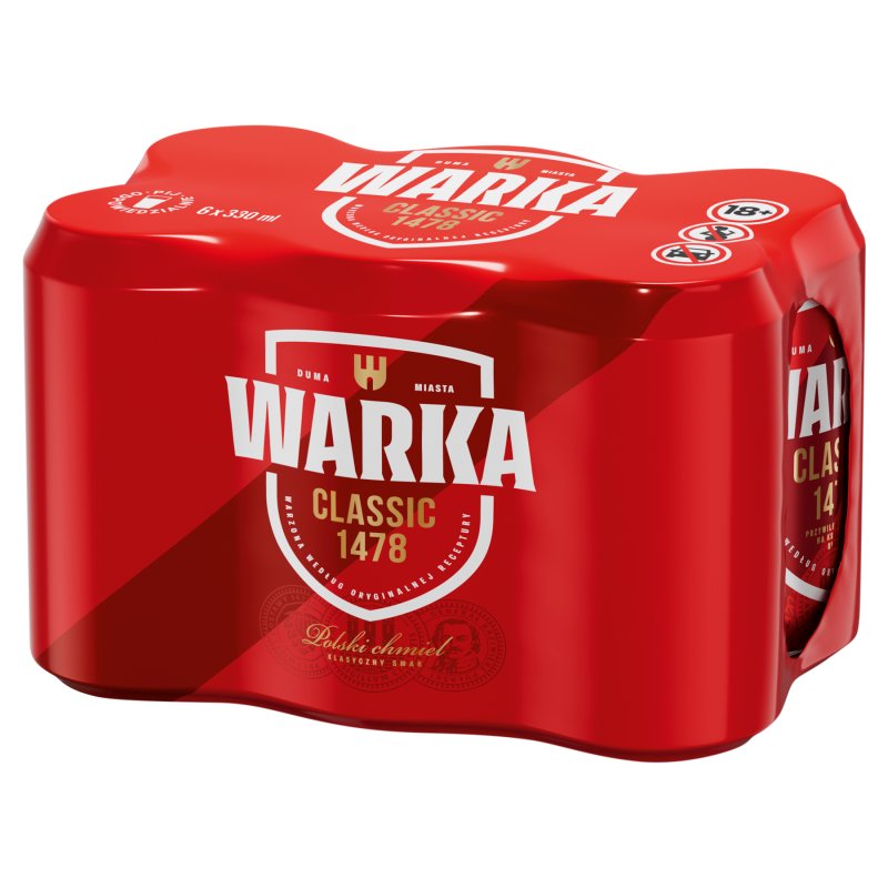 Classic Piwo 6x330ml (puszka)