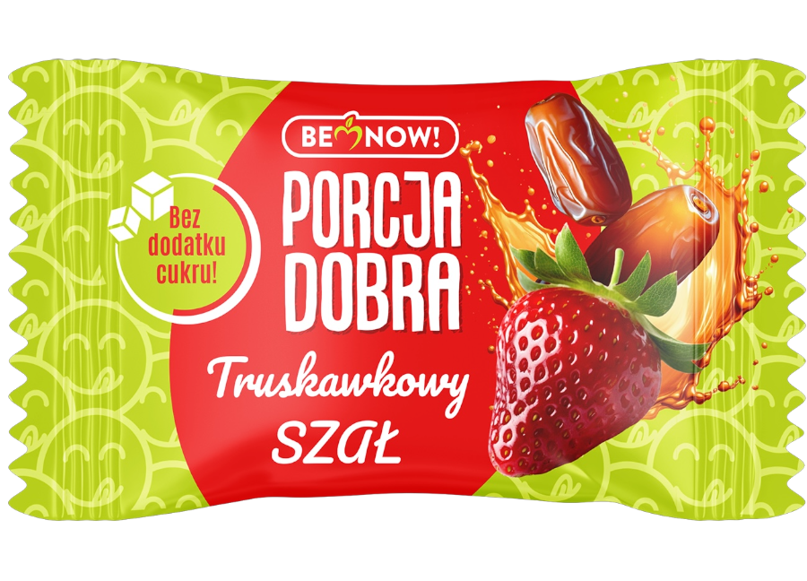 Przekąska daktylowo-truskawkowa truskawkowy szał
