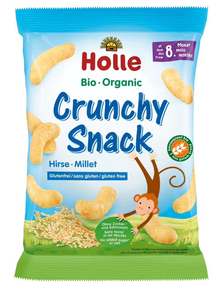 Chrupki jaglane o smaku naturalnym powyżej 8 miesiąca życia BIO