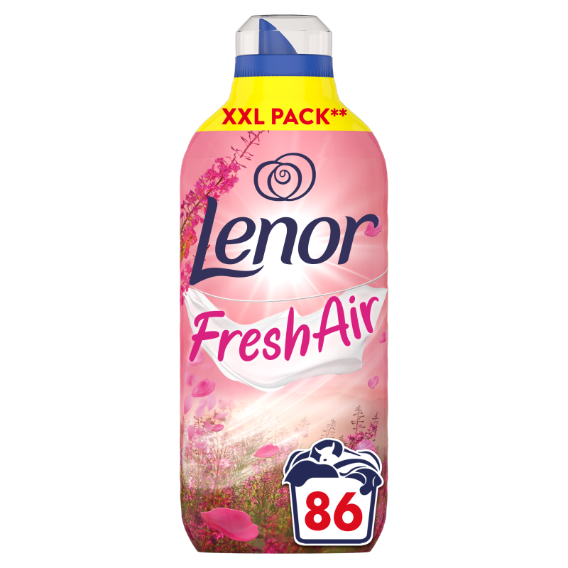 Skoncentrowany Płyn do płukania 86 prań Fresh Air Pink Blossom 1204ml