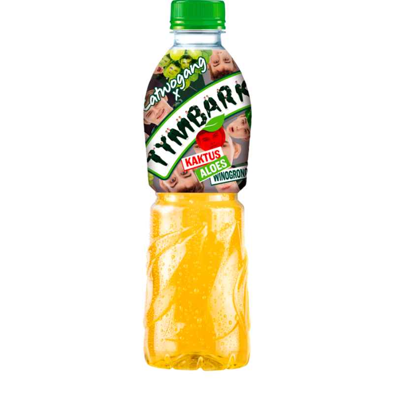 Białe winogrono-kaktus-aloes Napój PET