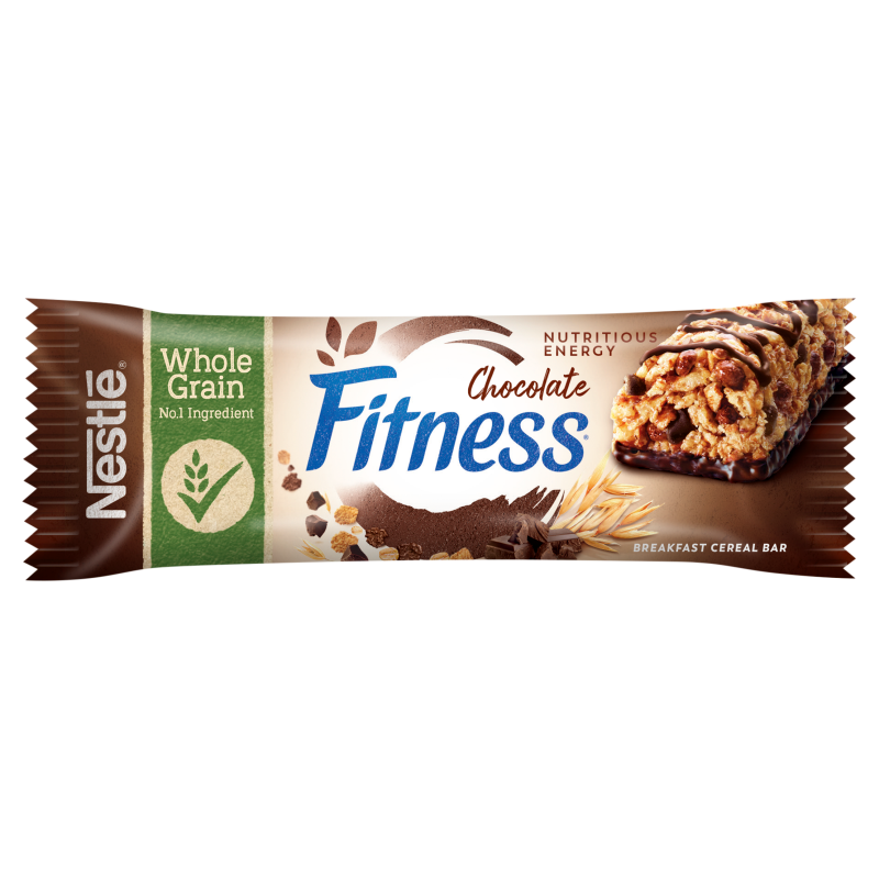 Baton zbożowy z czekoladą FITNESS