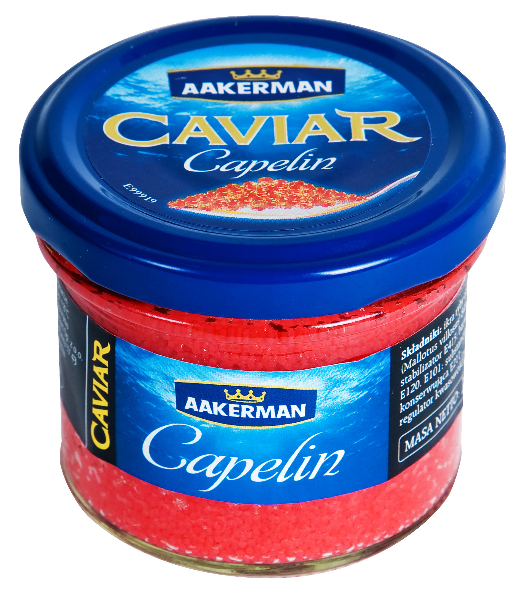 Kawior Czarwony Capelin