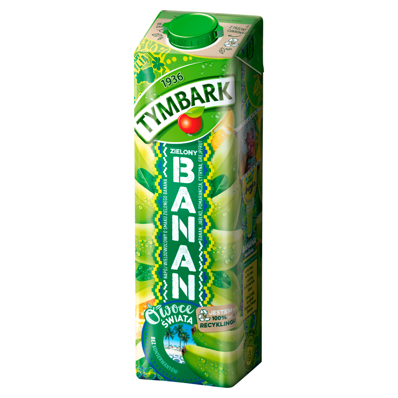 Zielony banan Napój wieloowocowy