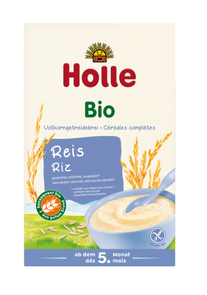 Kaszka ryżowa pełnoziarnista, bezmleczna po 4 miesiącu BIO