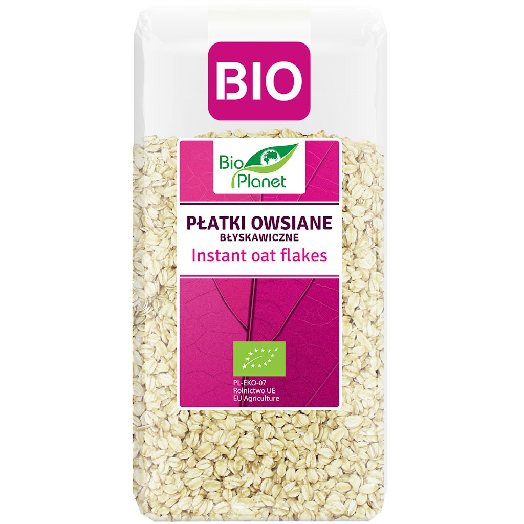 Płatki owsiane błyskawiczne BIO