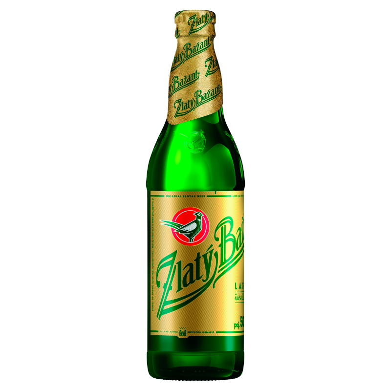 Piwo jasne słowackie (butelka bezzwrotna)
