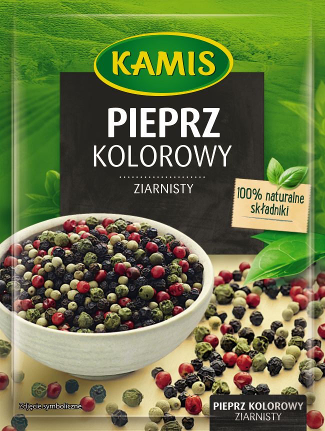 Pieprz kolorowy ziarnisty