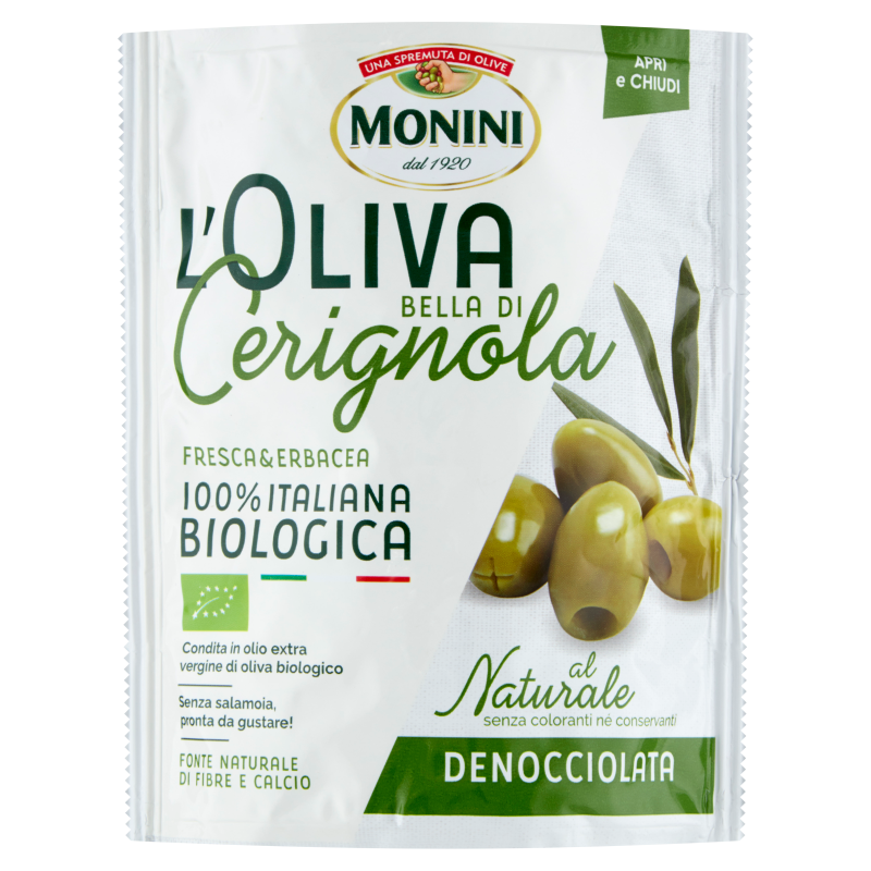Oliwki zielone "Bella di Cerignola" (drylowane) BIO