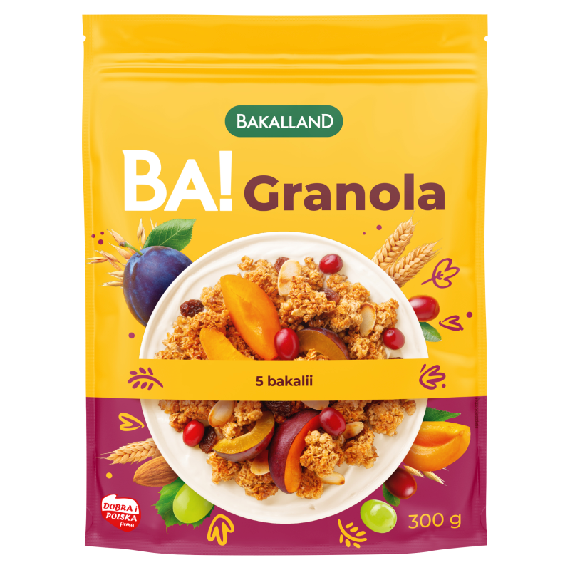 Granola z bakaliami