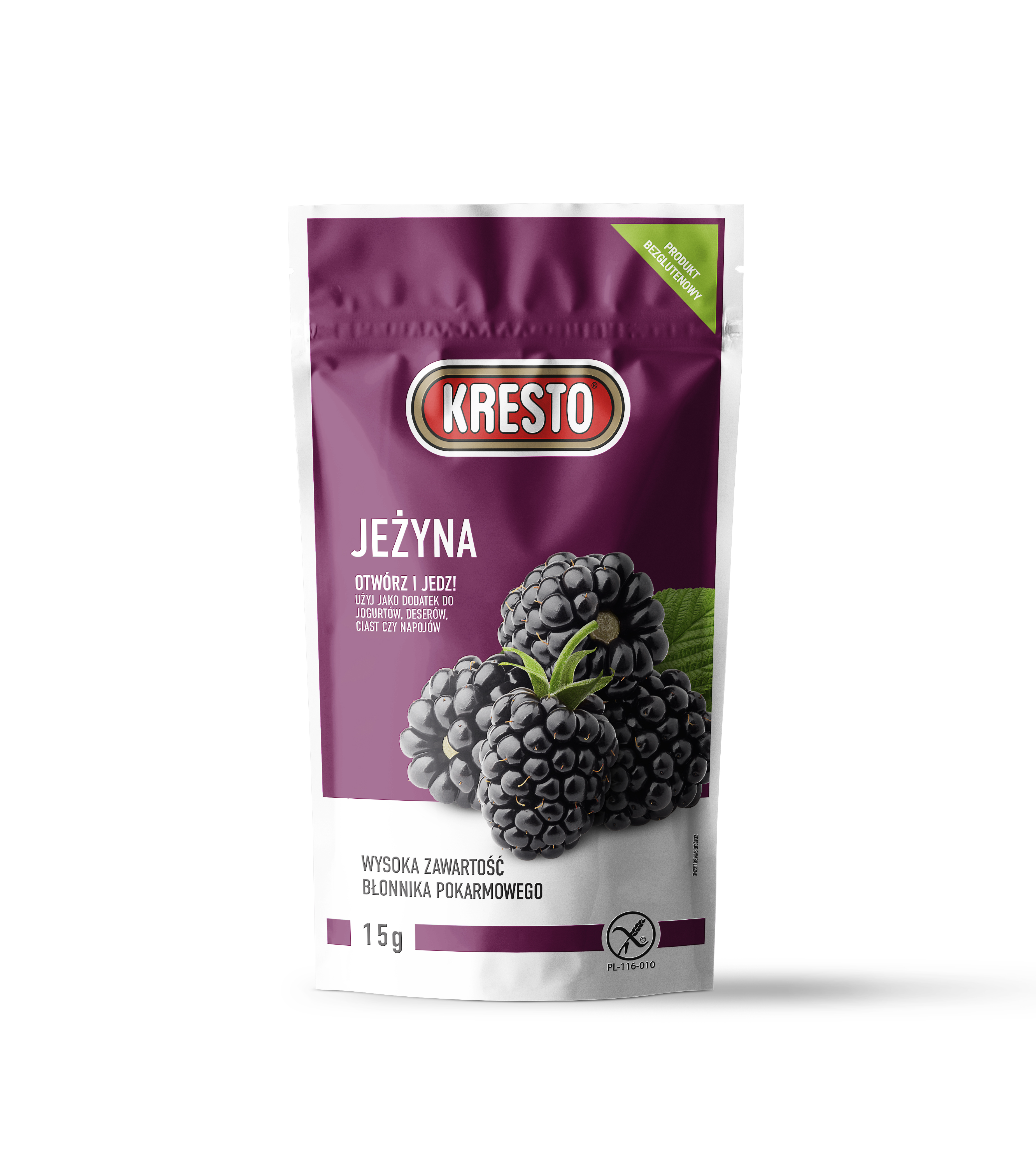 Jeżyna liofilizowana (bezglutenowa)