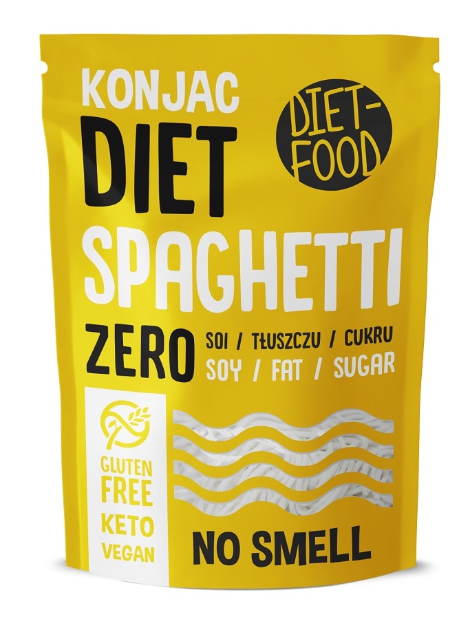 Makaron konjac spaghetti bezglutenowy