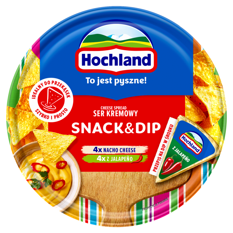 Ser topiony w krążku - Snack&Dip