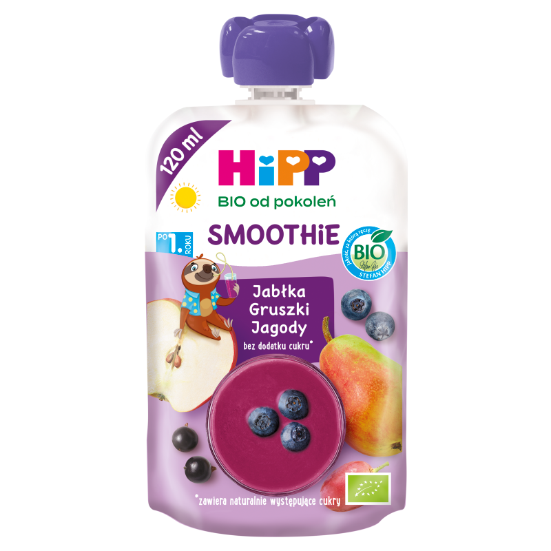 SMOOTHIE Jabłka-Gruszki-Jagody po 1 roku