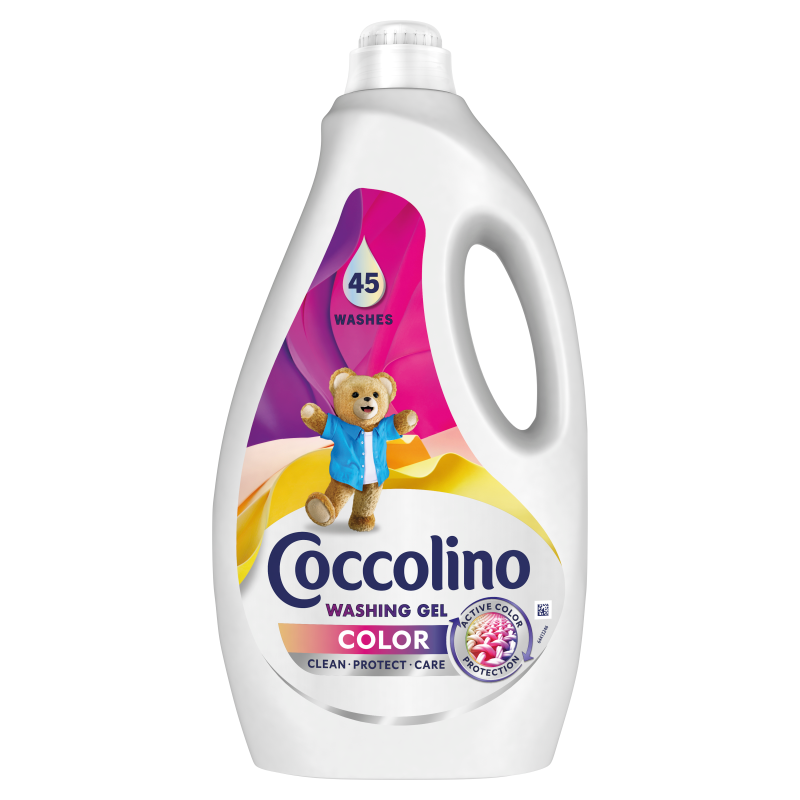 Żel do prania tkanin kolorowych 45 prań Care 1800ml