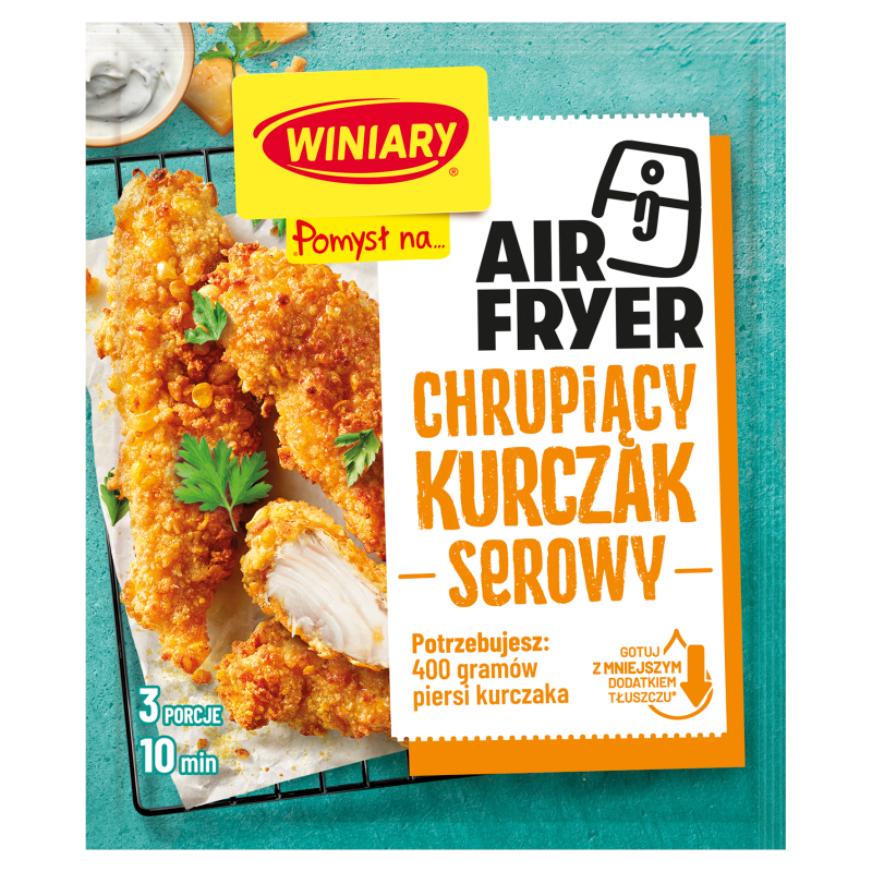 Chrupiący kurczak serowy