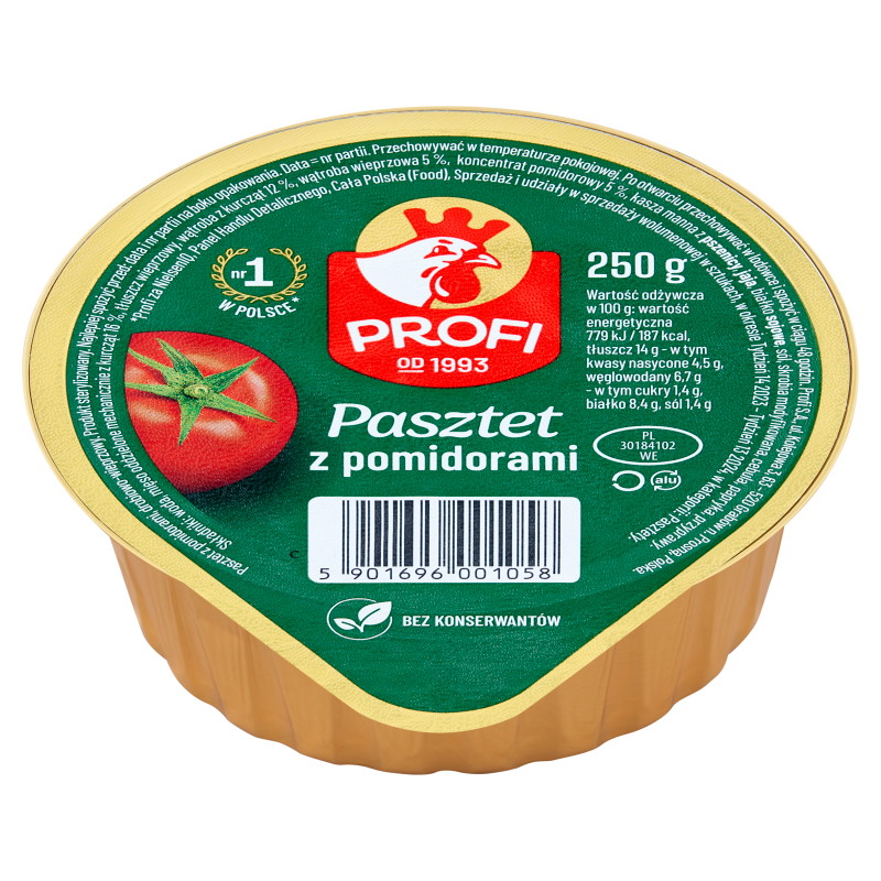 Pasztet Wielkopolski z drobiem i pomidorami