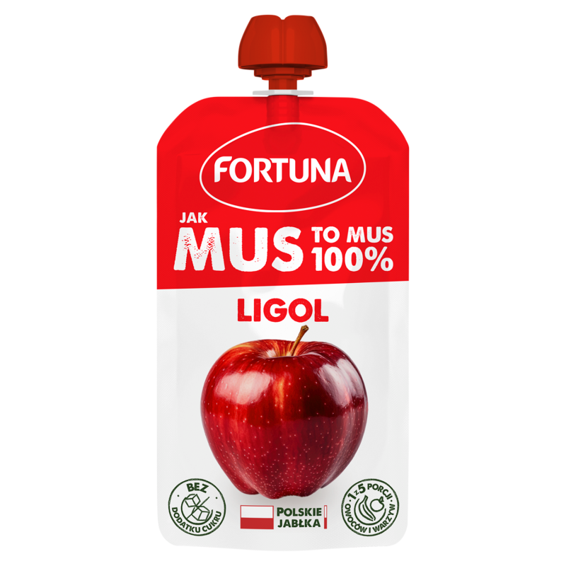 Mus jabłkowy z polskich jabłek odmiany Ligol