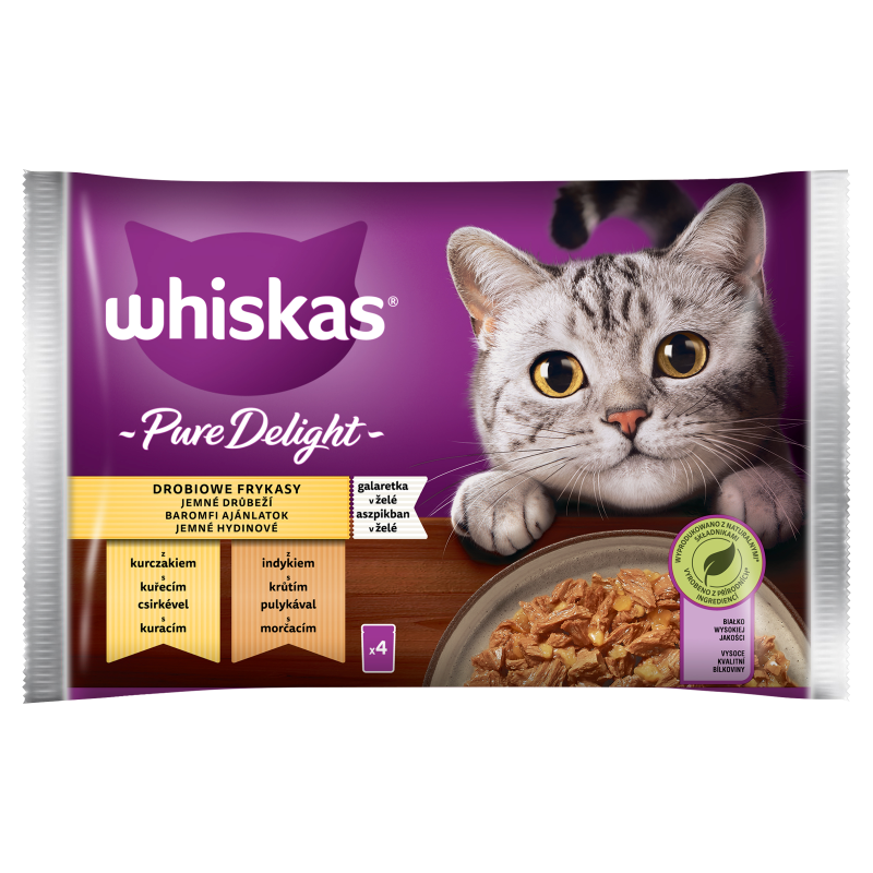 Mokra karma dla kociąt - Drobiowe frykasy (4 x 85g)