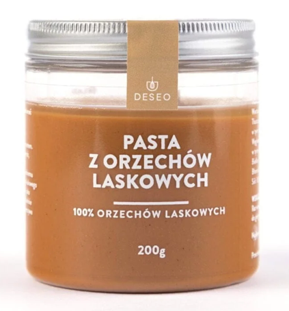 Pasta z orzechów laskowych (100% orzechów)