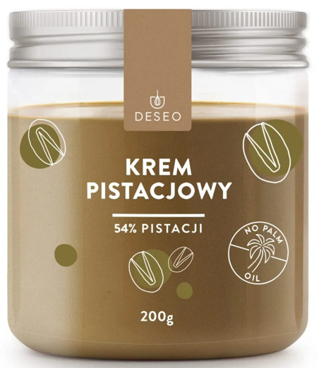 Krem pistacjowy (54% pistacji)