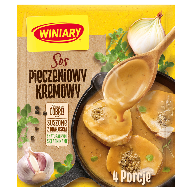 Sos pieczeniowy kremowy