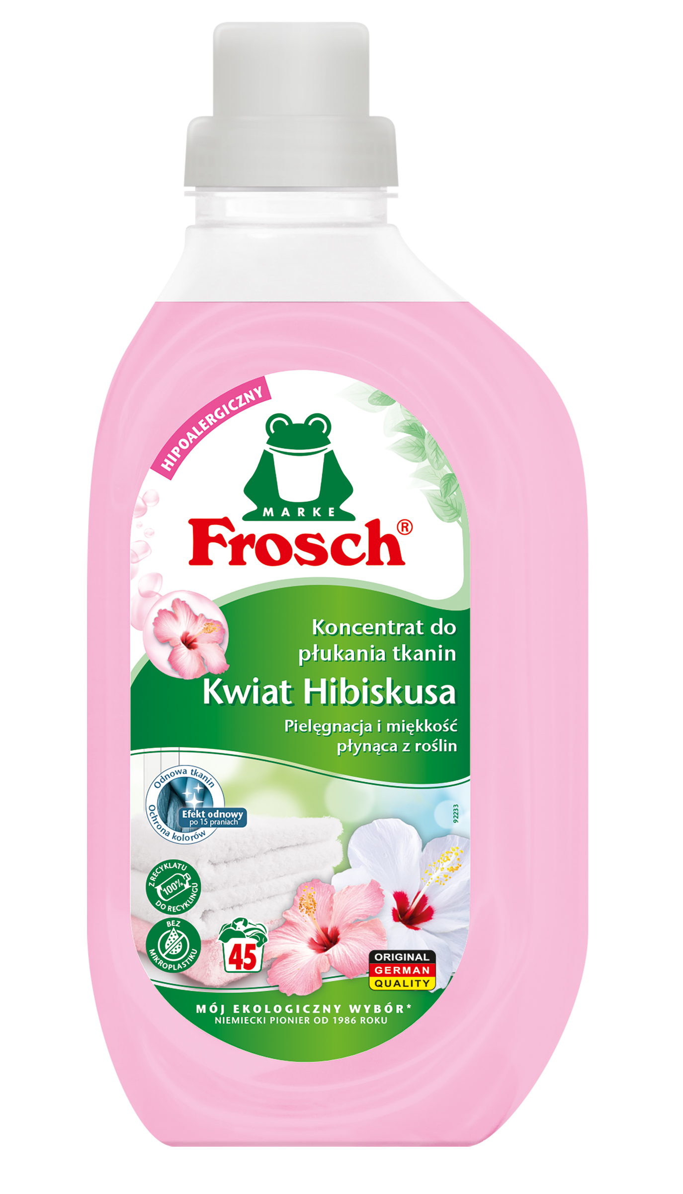 Skoncentrowany Płyn do płukania Kwiat Hibiskusa 900ml