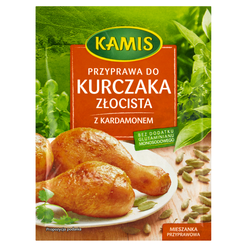 Przyprawa do kurczaka złocista z kardamonem