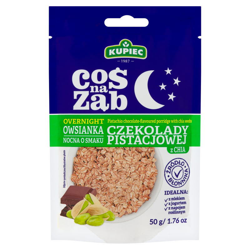 Owsianka nocna o sm. czekolady pistacjowej z chia (instant)