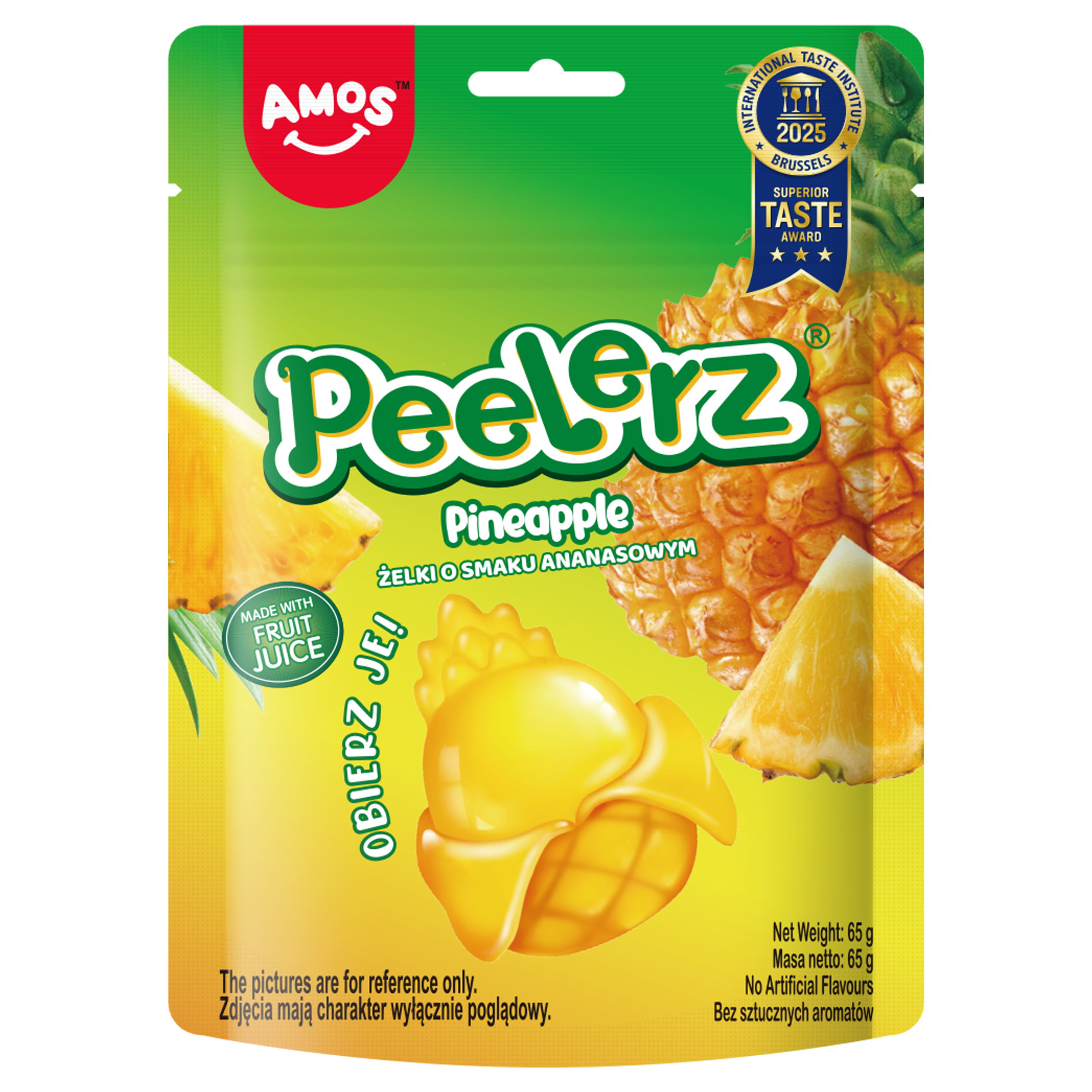 Żelki do obierania peelerz ananas