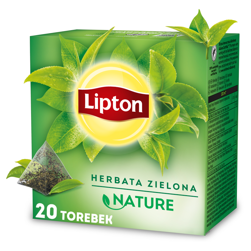 Herbata zielona 20 piramidek