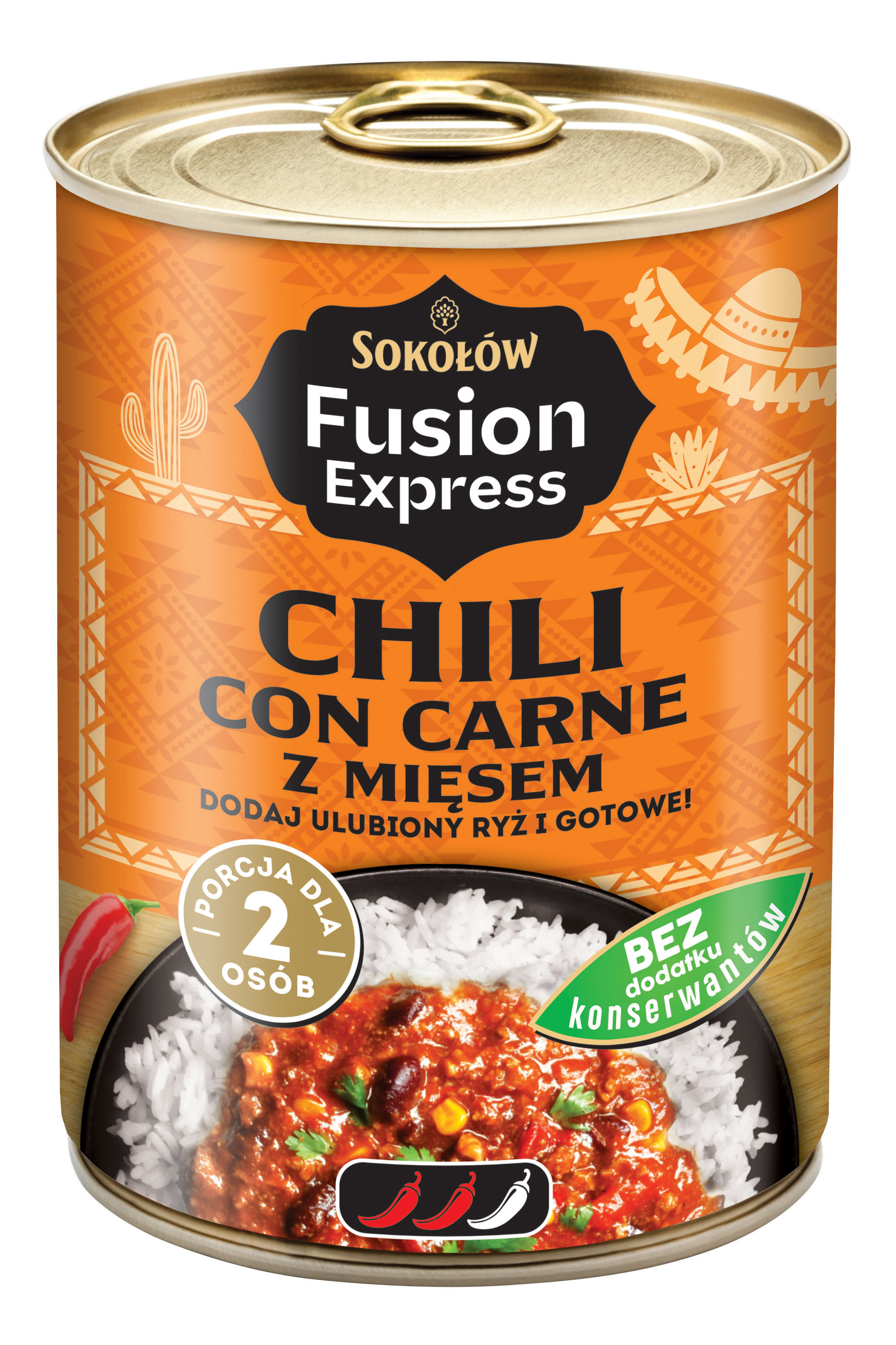 Chili con carne z mięsem