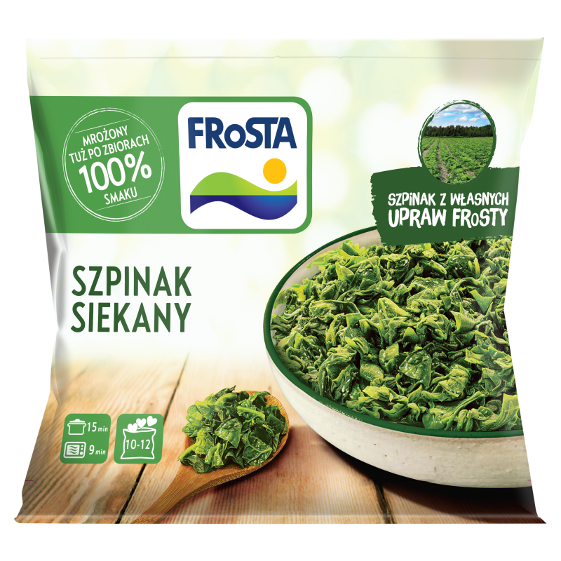 Szpinak siekany mrożony