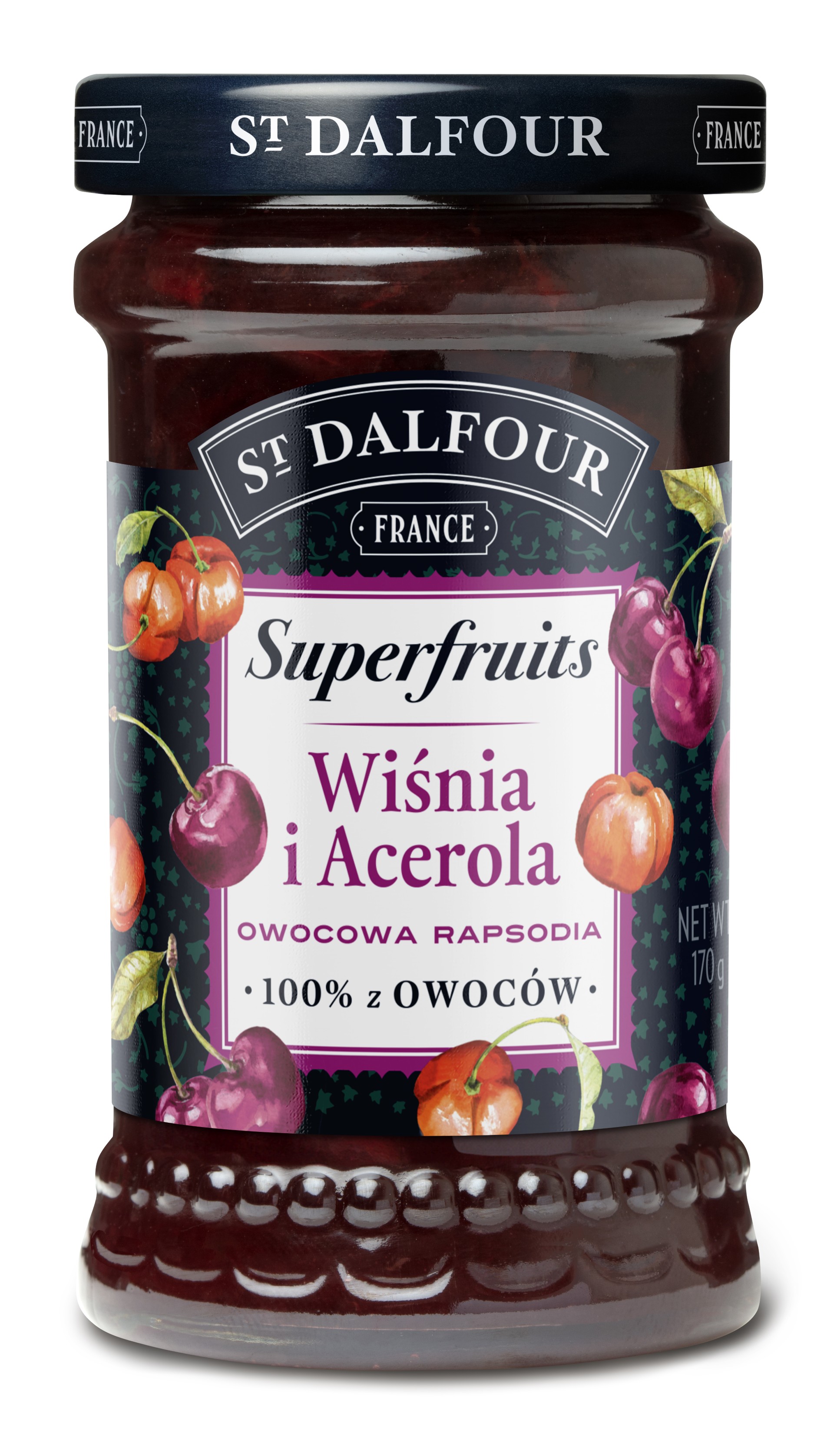 Konfitura wiśniowa z acerolą