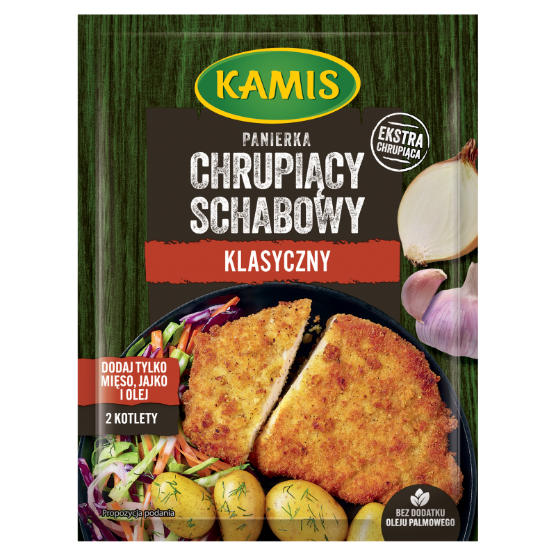 Chrupiący schabowy - panierka klasyczna