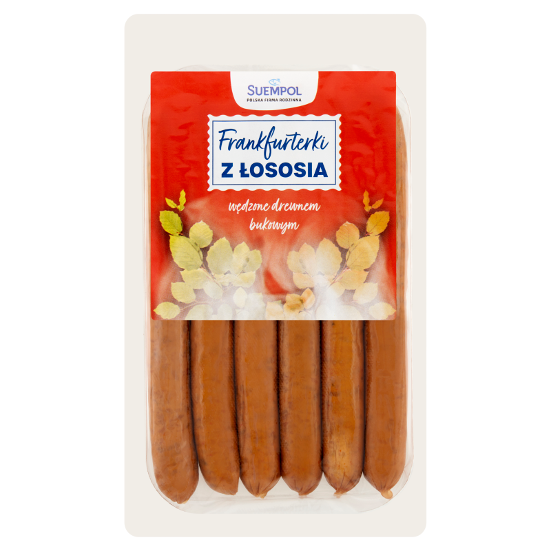 Frankfurterki z łososia