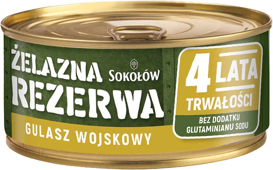 Gulasz wojskowy (bez glutaminianu sodu)